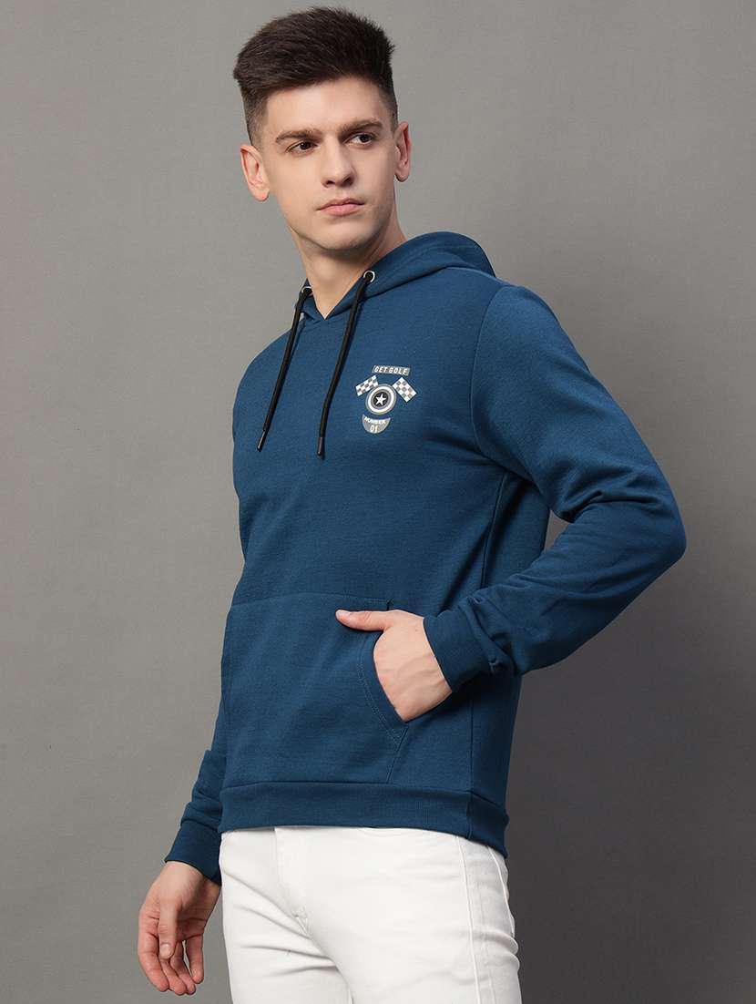 men placement print long sleeve regular fit sweatshirt - 22185841 -  Standard Image - 1