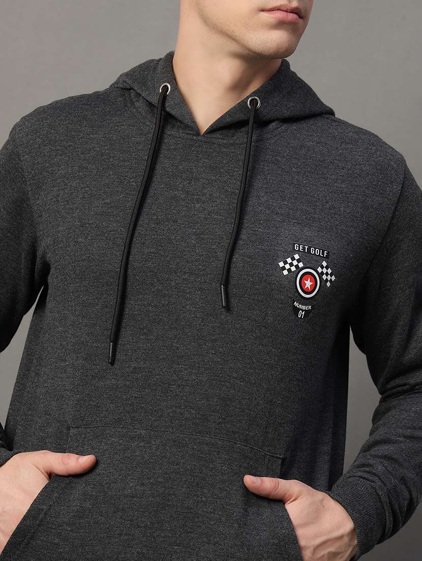 men placement print long sleeve regular fit sweatshirt - 22185845 -  Standard Image - 4