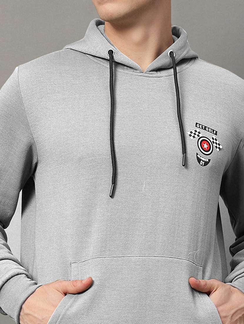 men placement print long sleeve regular fit sweatshirt - 22185846 -  Standard Image - 4