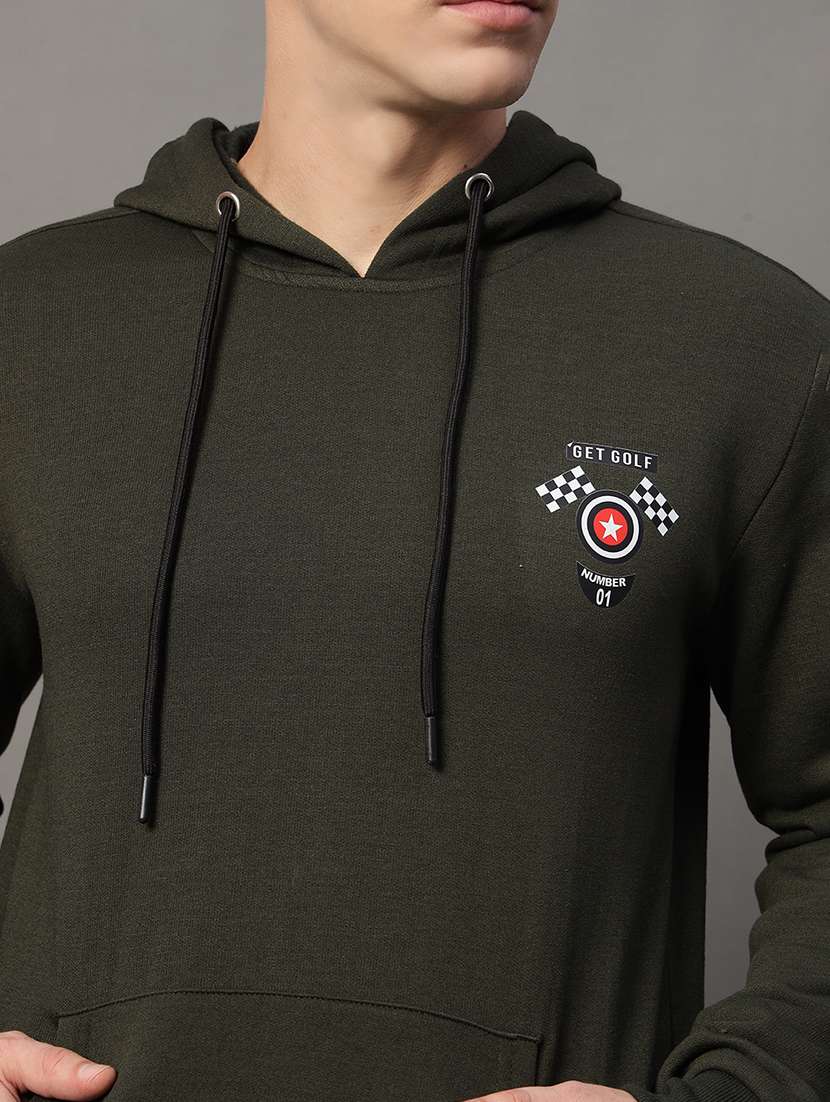 men placement print long sleeve regular fit sweatshirt - 22185847 -  Standard Image - 4