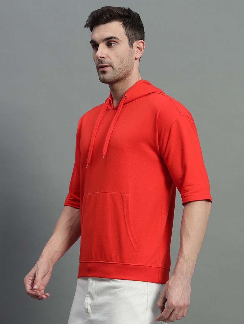 men solid short sleeve regular fit sweatshirt - 22185884 -  Standard Image - 1