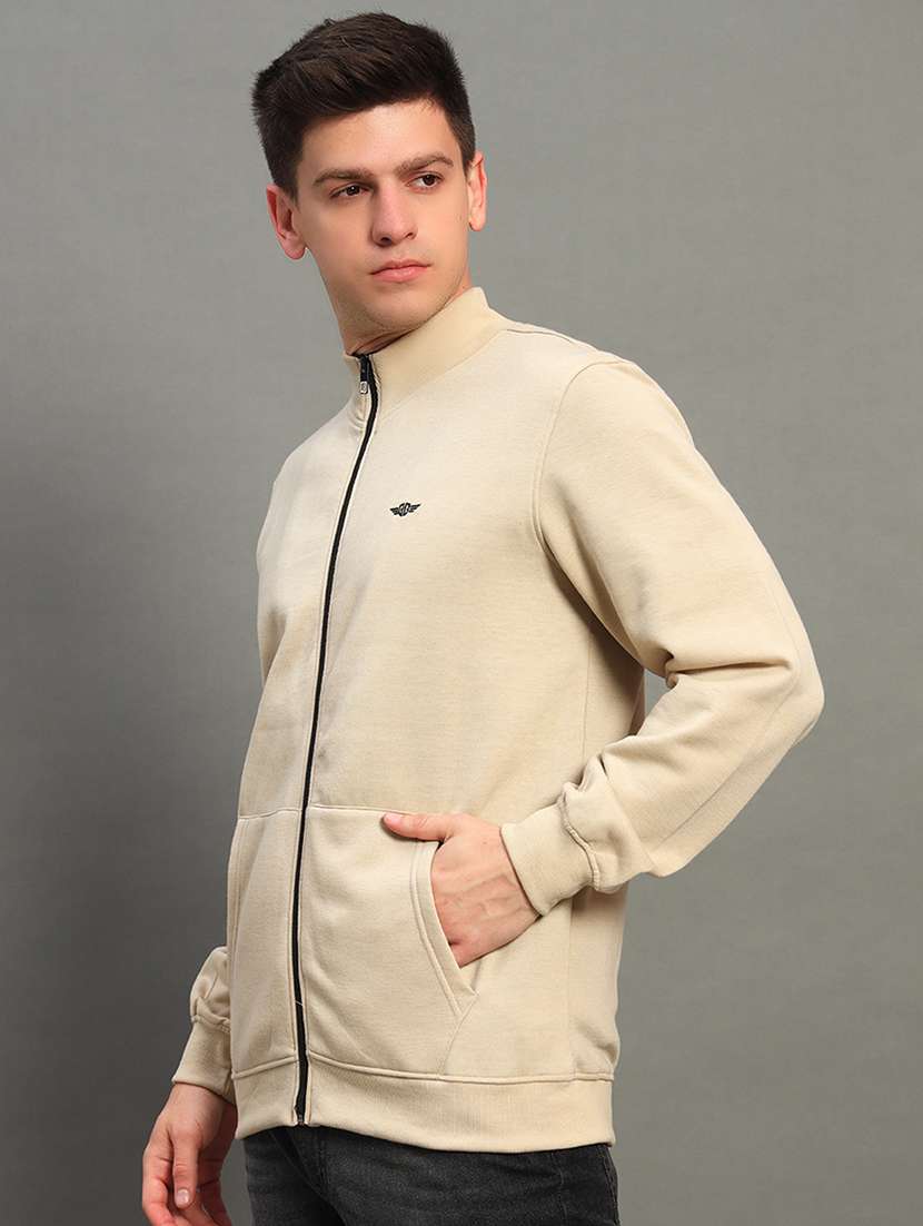 men solid long sleeve regular fit sweatshirt - 22185924 -  Standard Image - 1