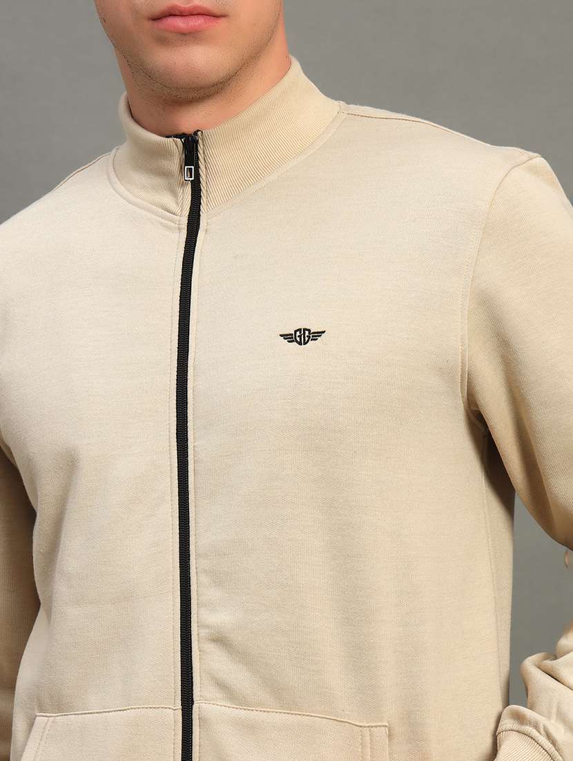 men solid long sleeve regular fit sweatshirt - 22185924 -  Standard Image - 4