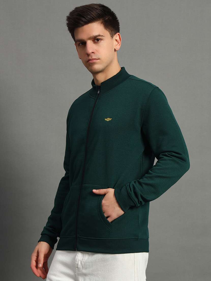 men solid long sleeve regular fit sweatshirt - 22185925 -  Standard Image - 1
