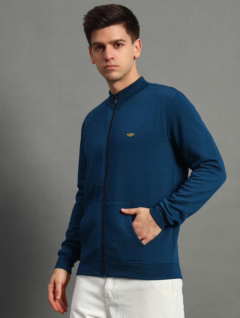 men solid long sleeve regular fit sweatshirt - 22185927 -  Standard Image - 1