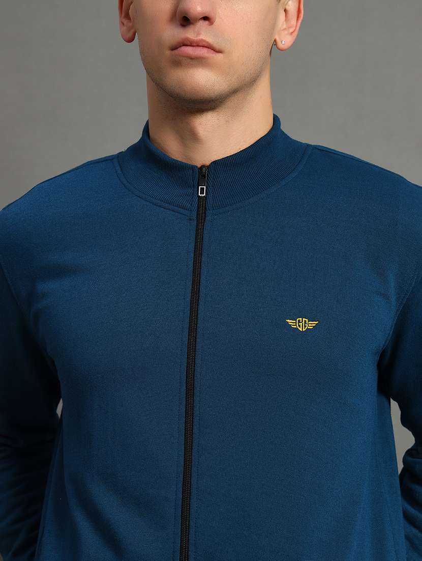 men solid long sleeve regular fit sweatshirt - 22185927 -  Standard Image - 4