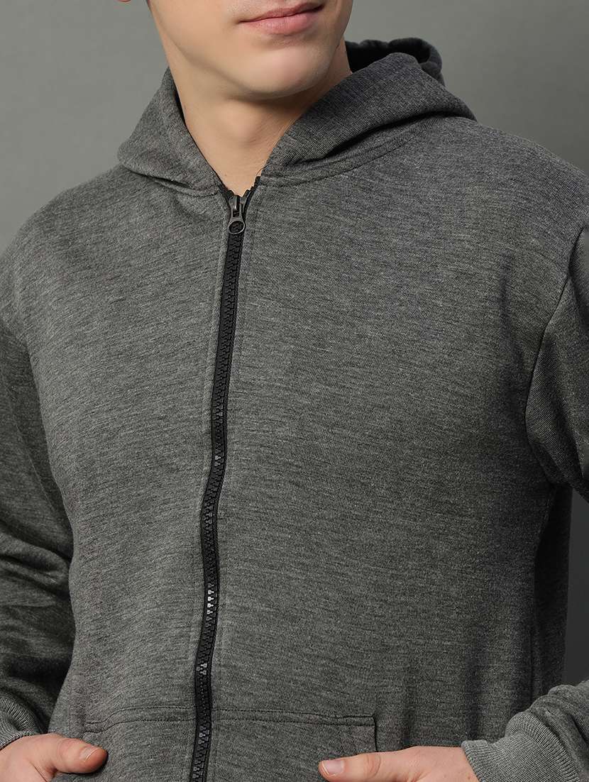 men solid long sleeve regular fit sweatshirt - 22185938 -  Standard Image - 4