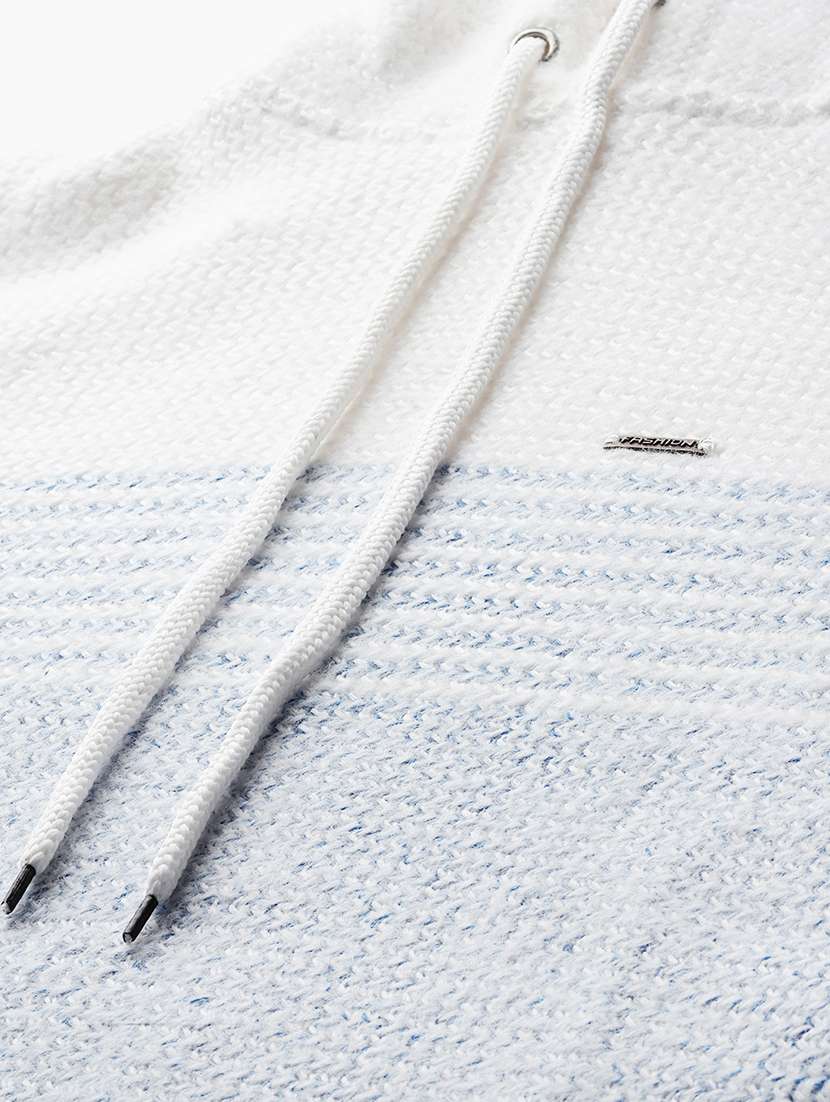 men self design long sleeve regular fit pullover  - 22186099 -  Standard Image - 4