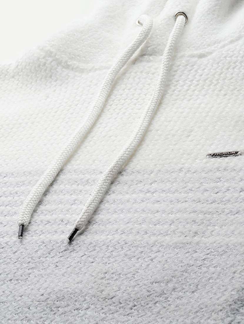 men self design long sleeve regular fit pullover  - 22186100 -  Standard Image - 4