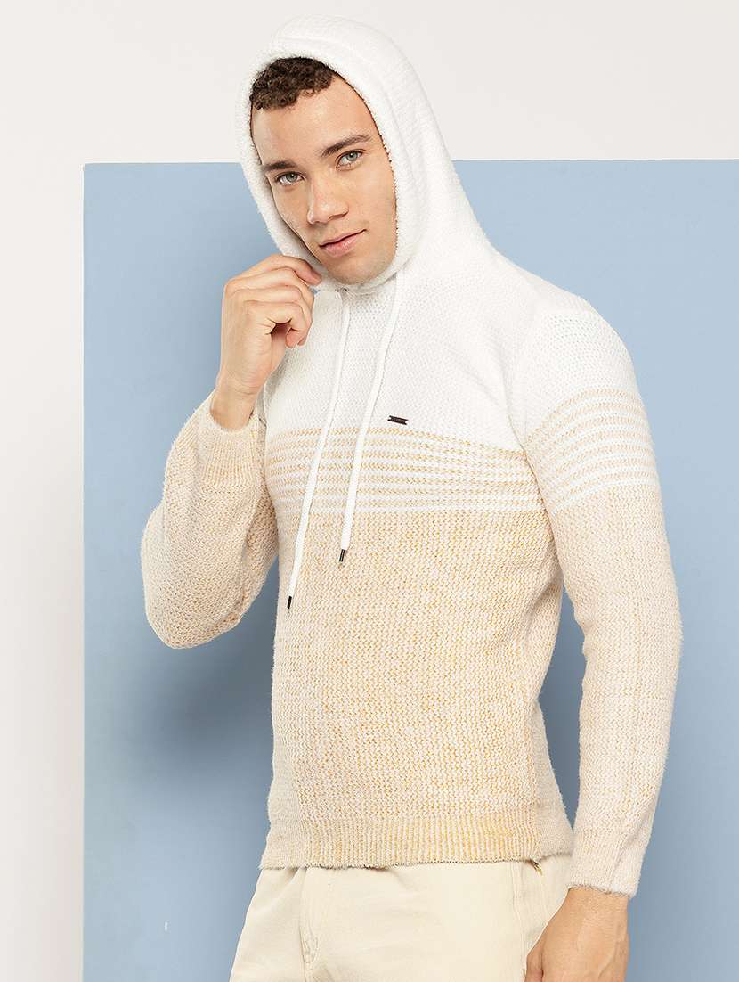 men self design long sleeve regular fit pullover  - 22186101 -  Standard Image - 1