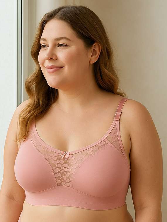 women solid non padded regular bra
