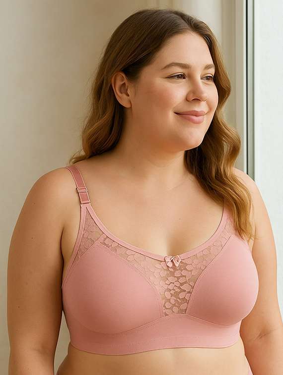 women solid non padded regular bra - 22186146 -  Standard Image - 1