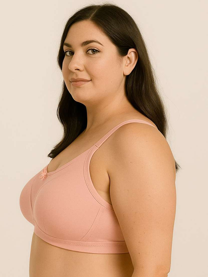 women solid non padded regular bra - 22186151 -  Standard Image - 1