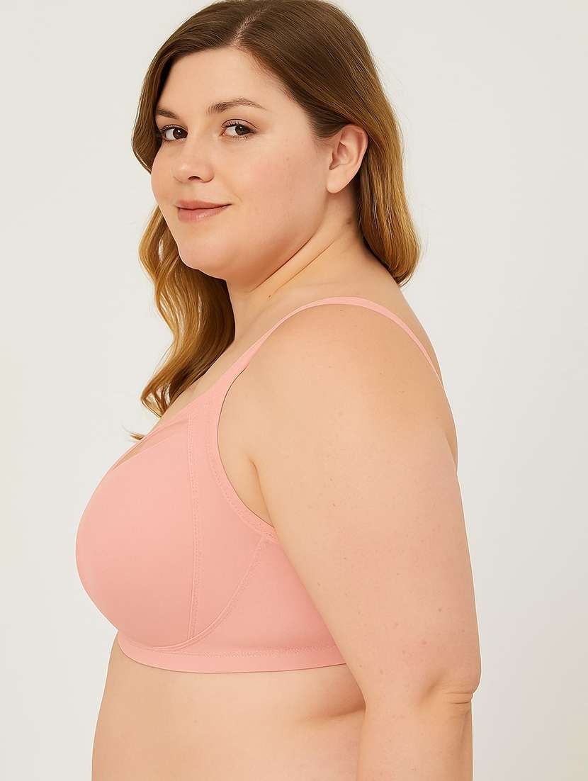 Women Solid Non Padded Regular Bra - 22186152 -  Standard Image - 1