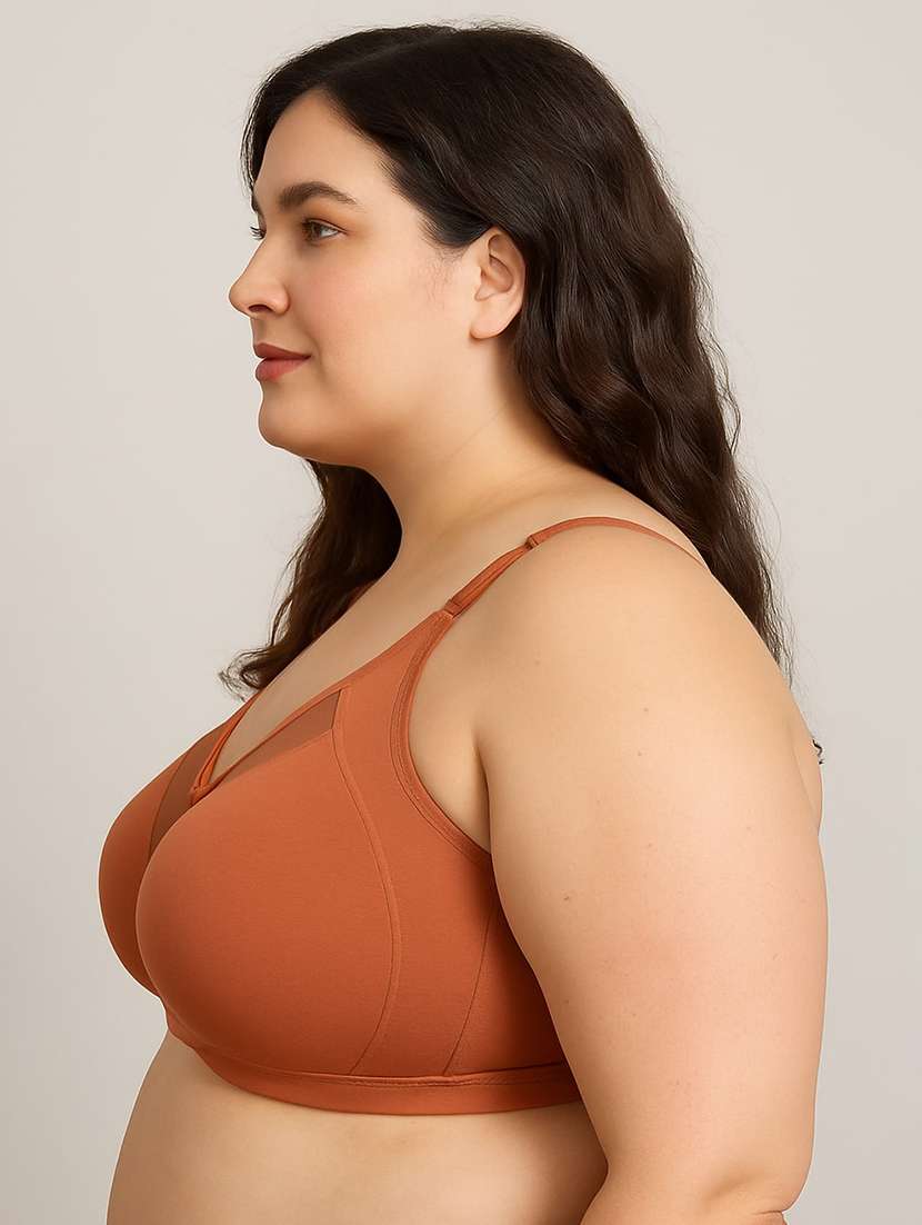 women solid non padded regular bra - 22186153 -  Standard Image - 1