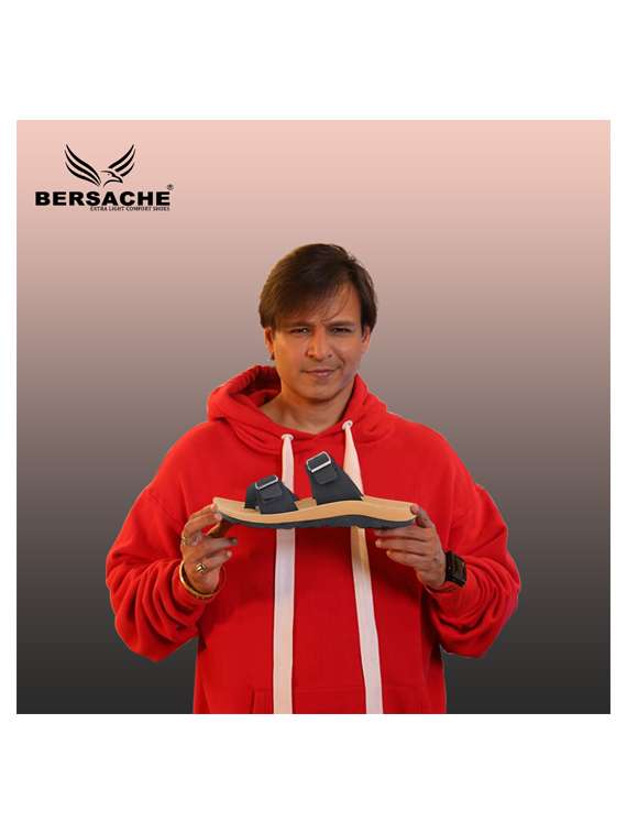 men solid toe seperator sandal - 22186248 -  Standard Image - 1