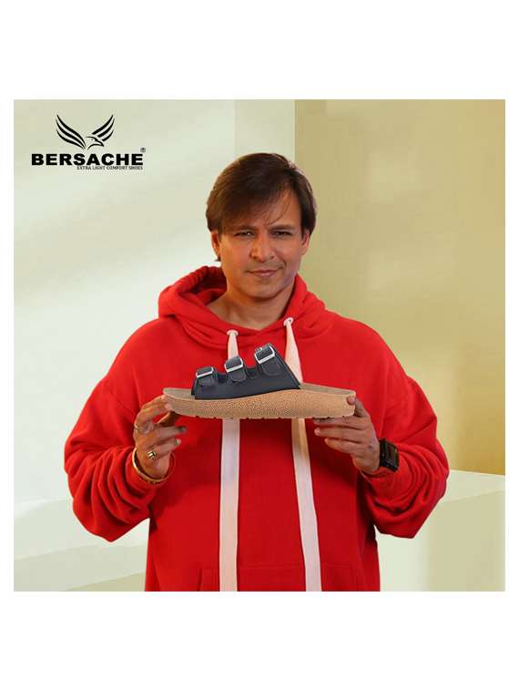 men solid toe seperator sandal - 22186253 -  Standard Image - 1