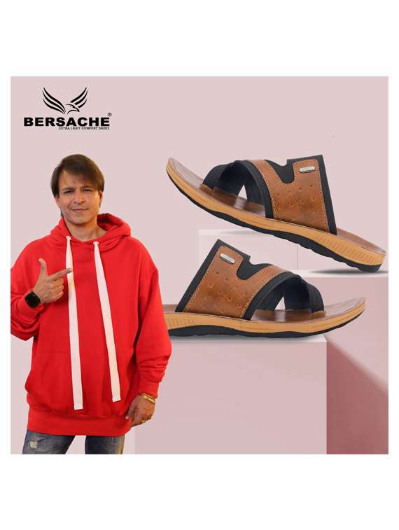 men color block toe seperator sandal - 22186256 -  Standard Image - 1