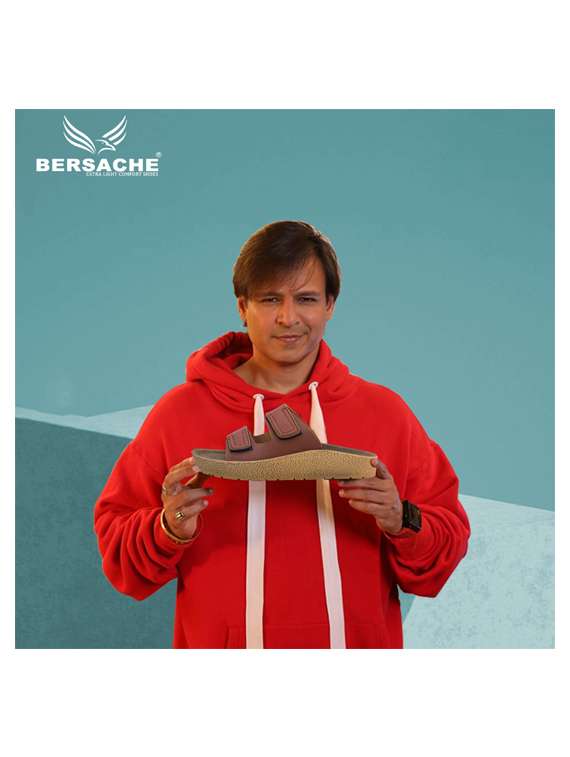 men solid toe seperator sandal - 22186261 -  Standard Image - 1