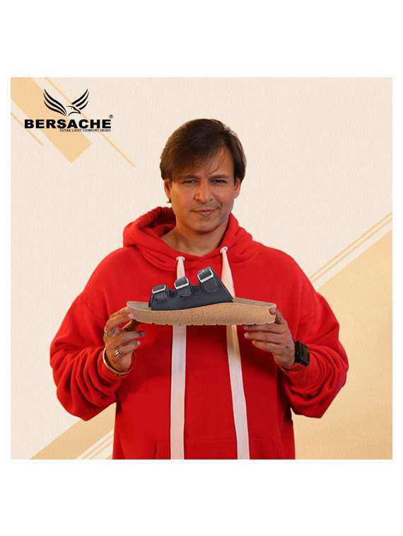 men solid toe seperator sandal - 22186263 -  Standard Image - 1