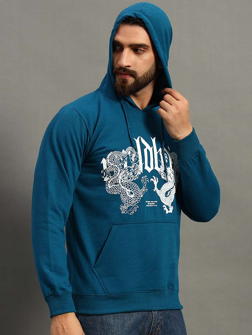 men printed long sleeve regular fit sweatshirt - 22186300 -  Standard Image - 1