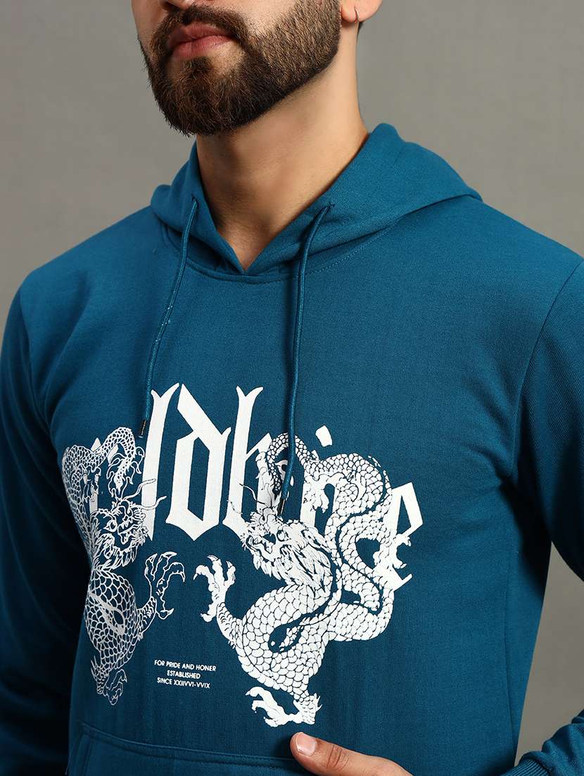 men printed long sleeve regular fit sweatshirt - 22186300 -  Standard Image - 4