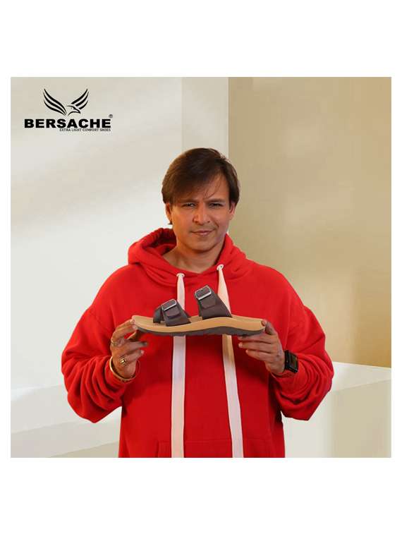 men solid toe seperator sandal - 22186306 -  Standard Image - 1