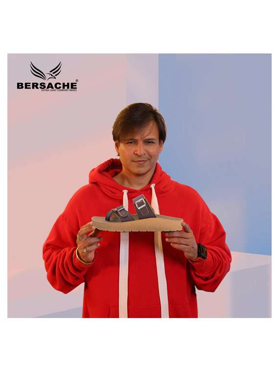 men solid toe seperator sandal - 22186313 -  Standard Image - 1