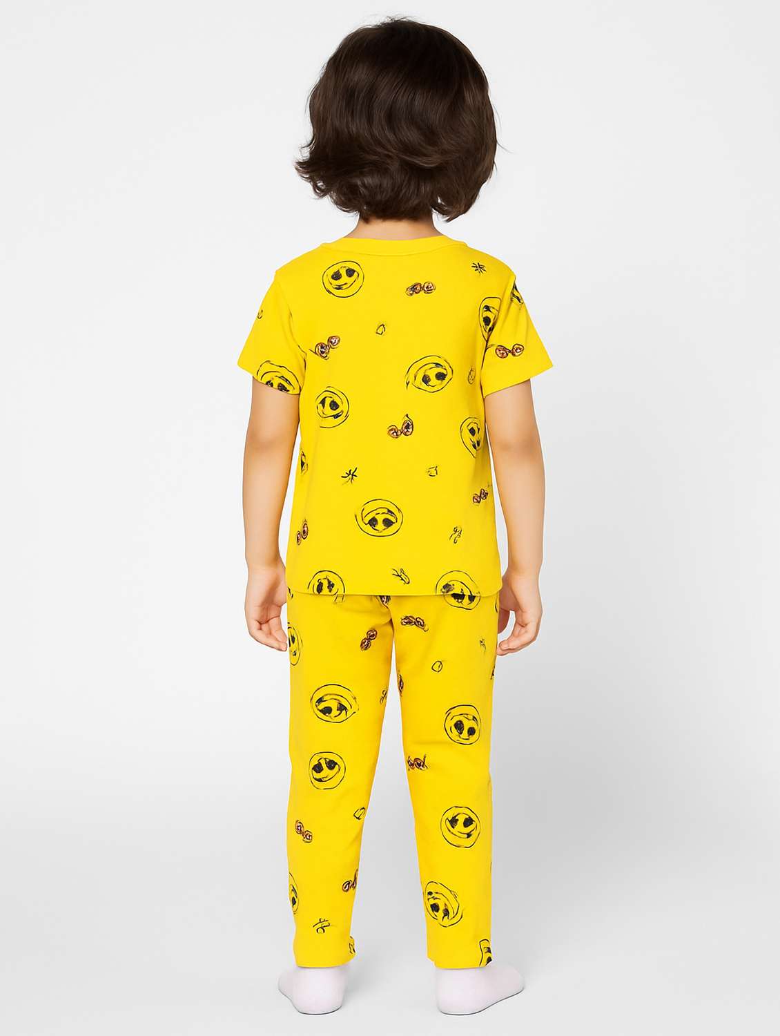 girls printed nightwear pyjama set - 22186325 -  Standard Image - 1