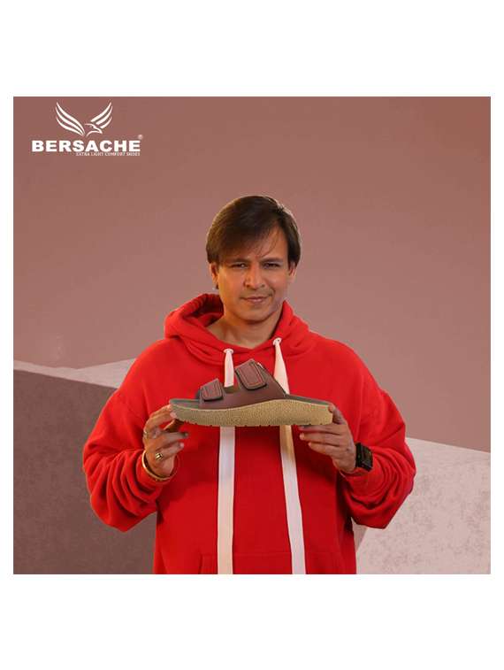 men solid toe seperator sandal - 22186454 -  Standard Image - 1