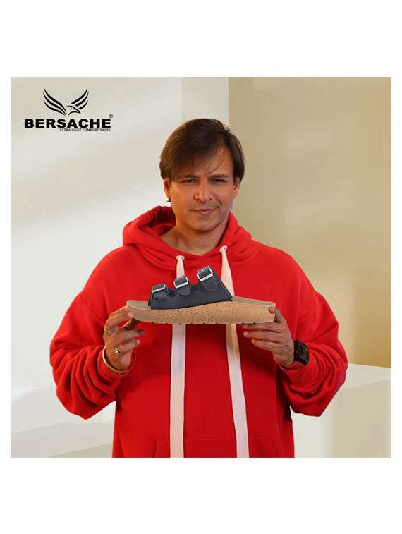 men solid toe seperator sandal - 22186456 -  Standard Image - 1