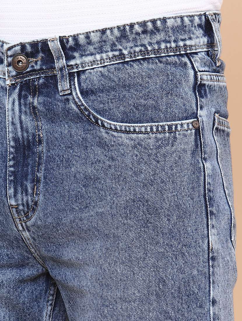 men blue cotton jean - 22186603 -  Standard Image - 1