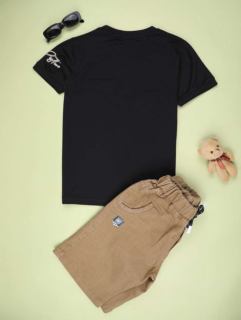 kids printed shorts co-ord set - 22186663 -  Standard Image - 1