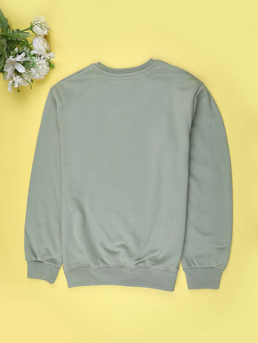 girls printed long sleeve sweatshirt - 22186705 -  Standard Image - 1