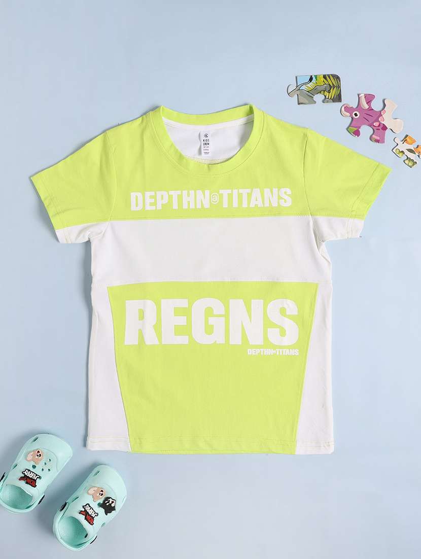 green cotton blend tshirt - 22186713 -  Standard Image - 1