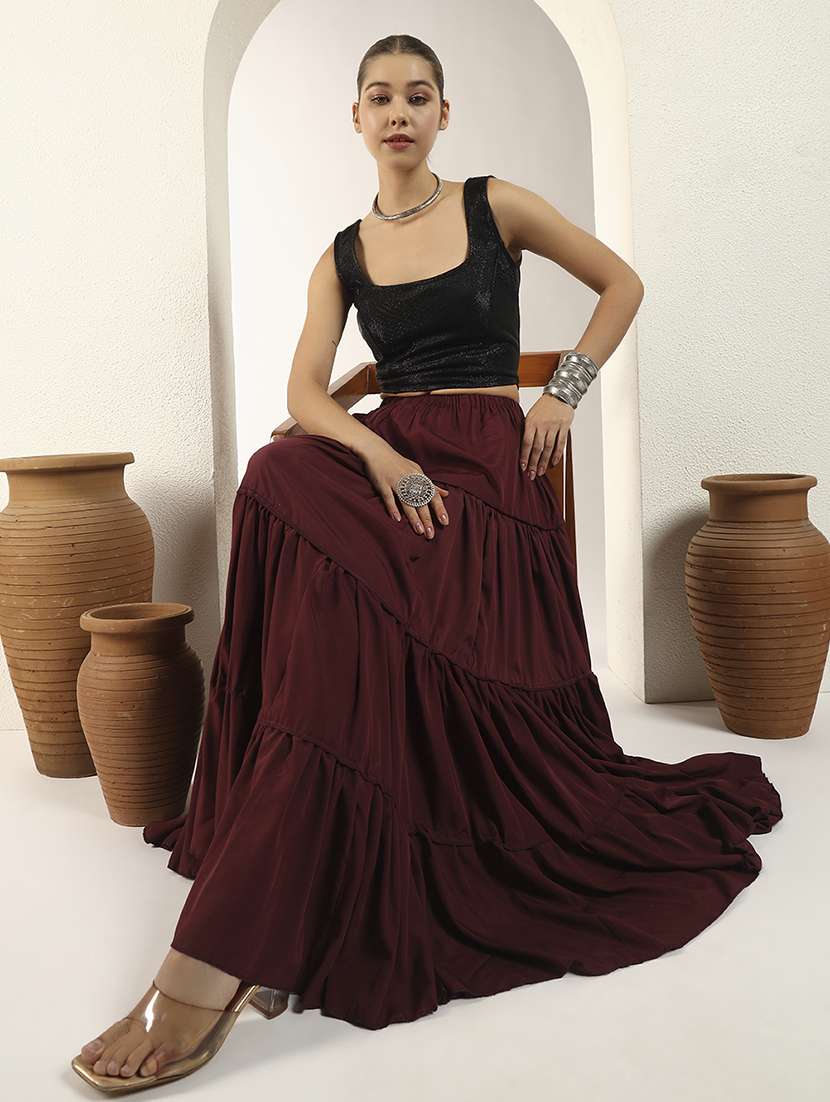 women solid sleeveless stitched blouse - 22186982 -  Standard Image - 4