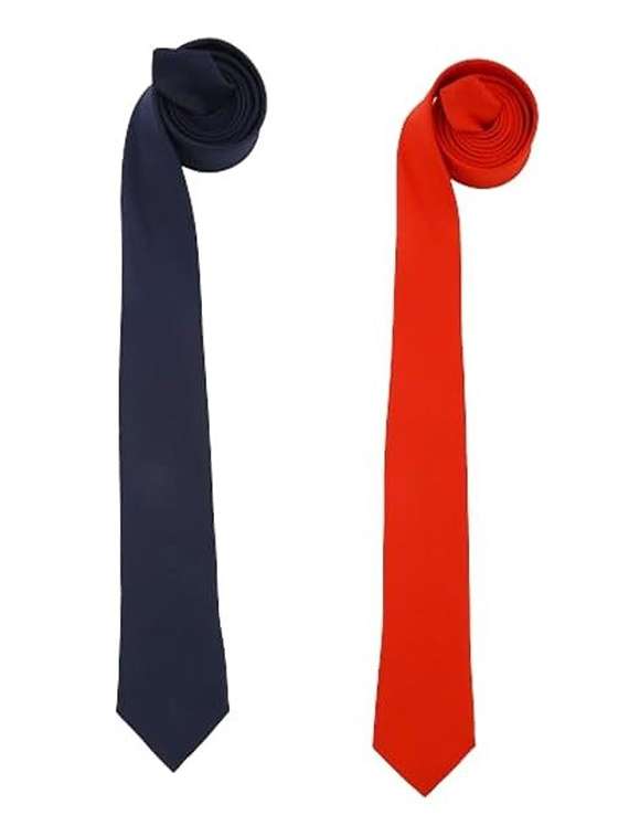 men pack of 2 silk blend solid tie - 22186992 -  Standard Image - 1