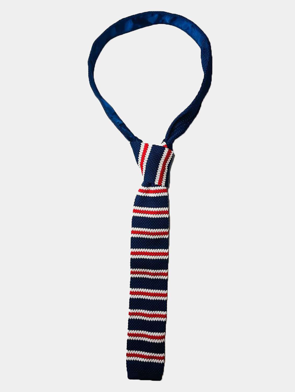 men polyester self design tie - 22187031 -  Standard Image - 1