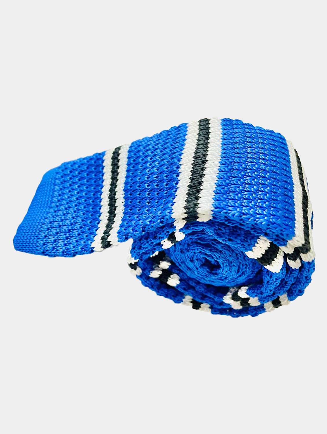 men polyester self design tie - 22187032 -  Standard Image - 4