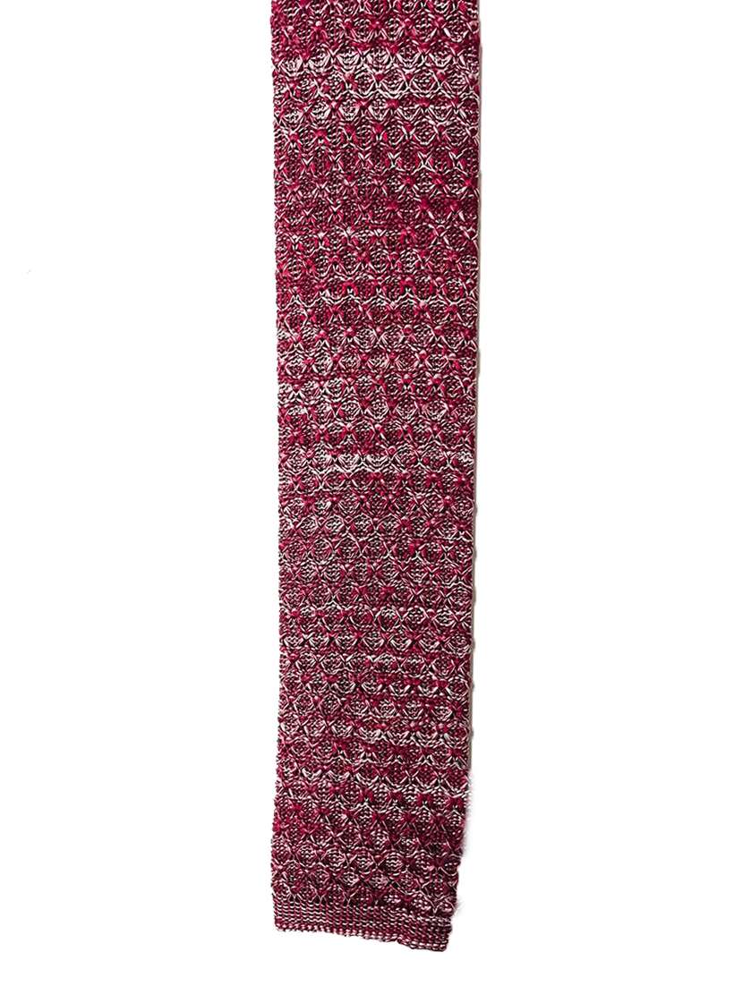 men polyester self design tie - 22187039 -  Standard Image - 4