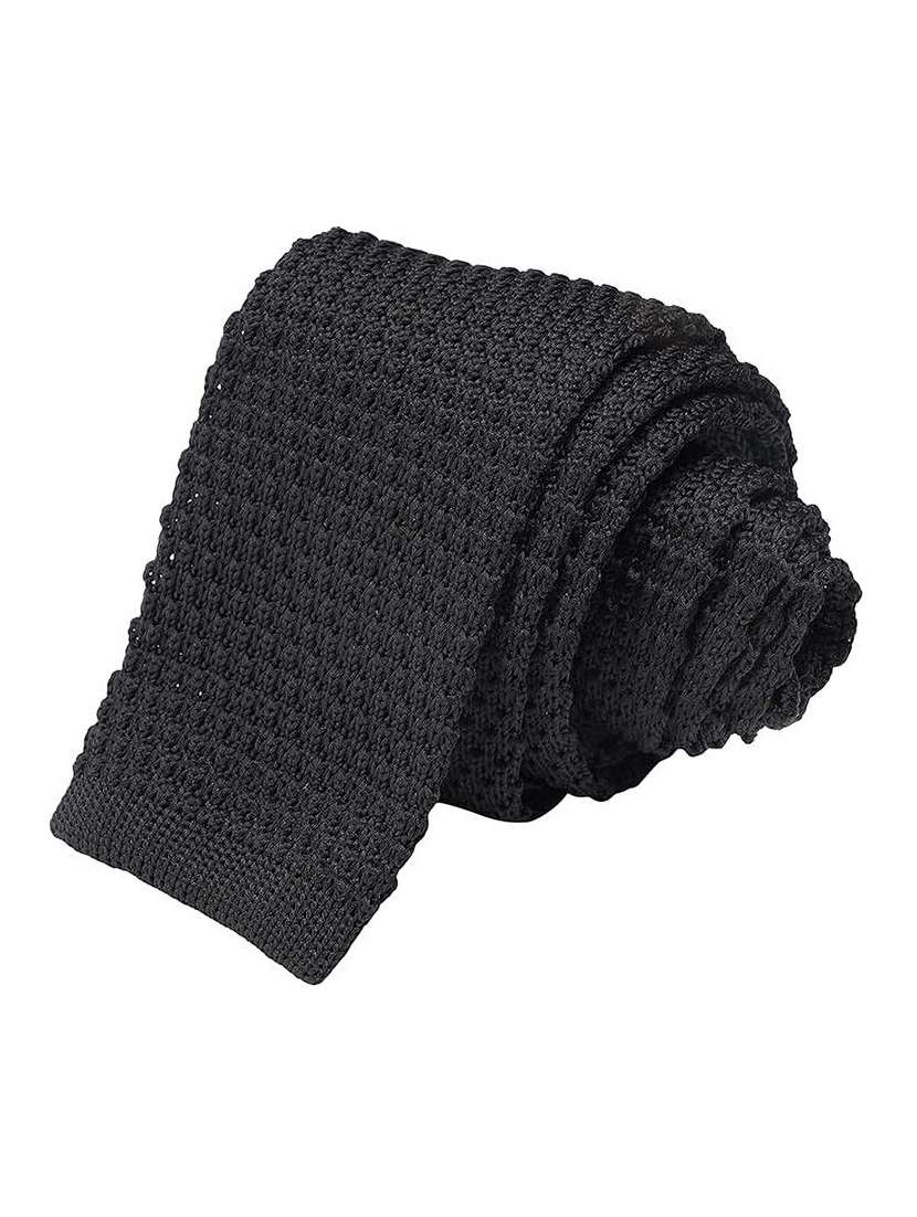 men polyester textured tie - 22187042 -  Standard Image - 1