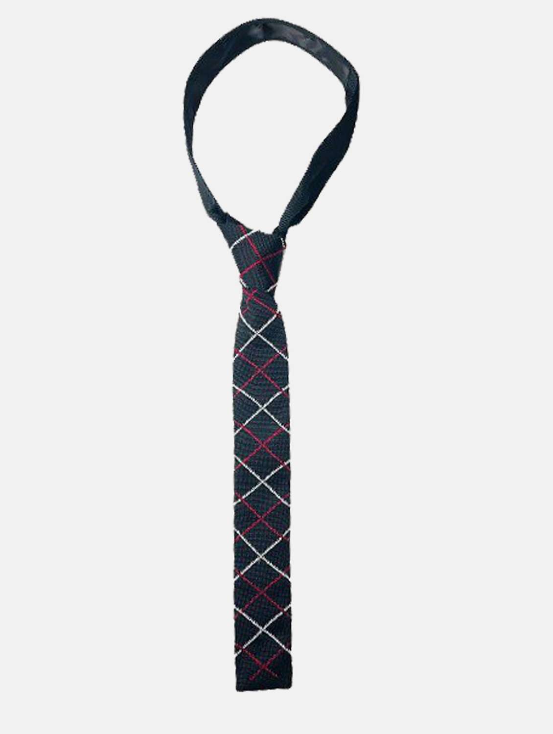 men polyester checkered tie - 22187043 -  Standard Image - 1