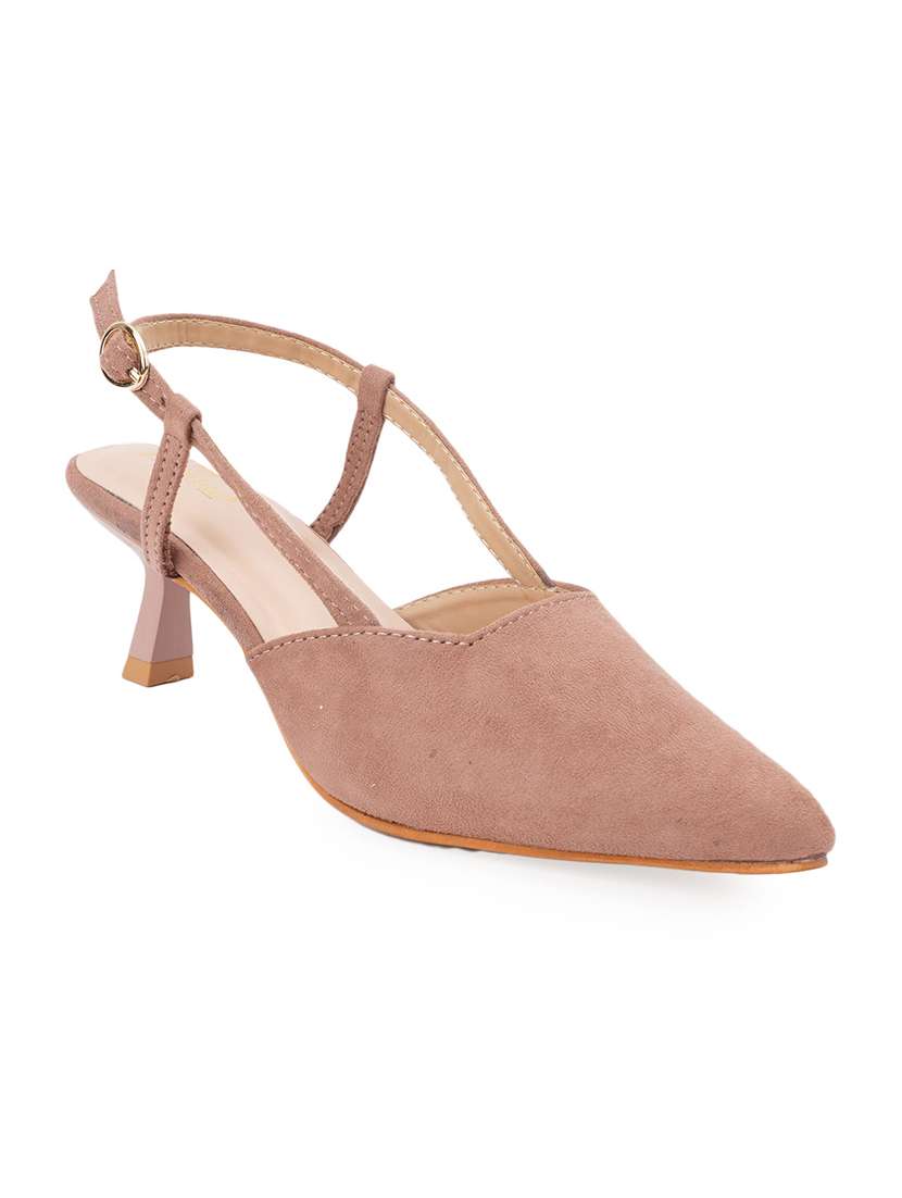 women nude slip on sandal - 22187122 -  Standard Image - 1
