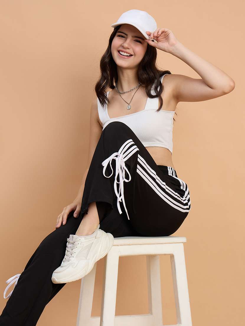 women pack of 2 tapered relaxed fit track pant - 22187174 -  Standard Image - 4