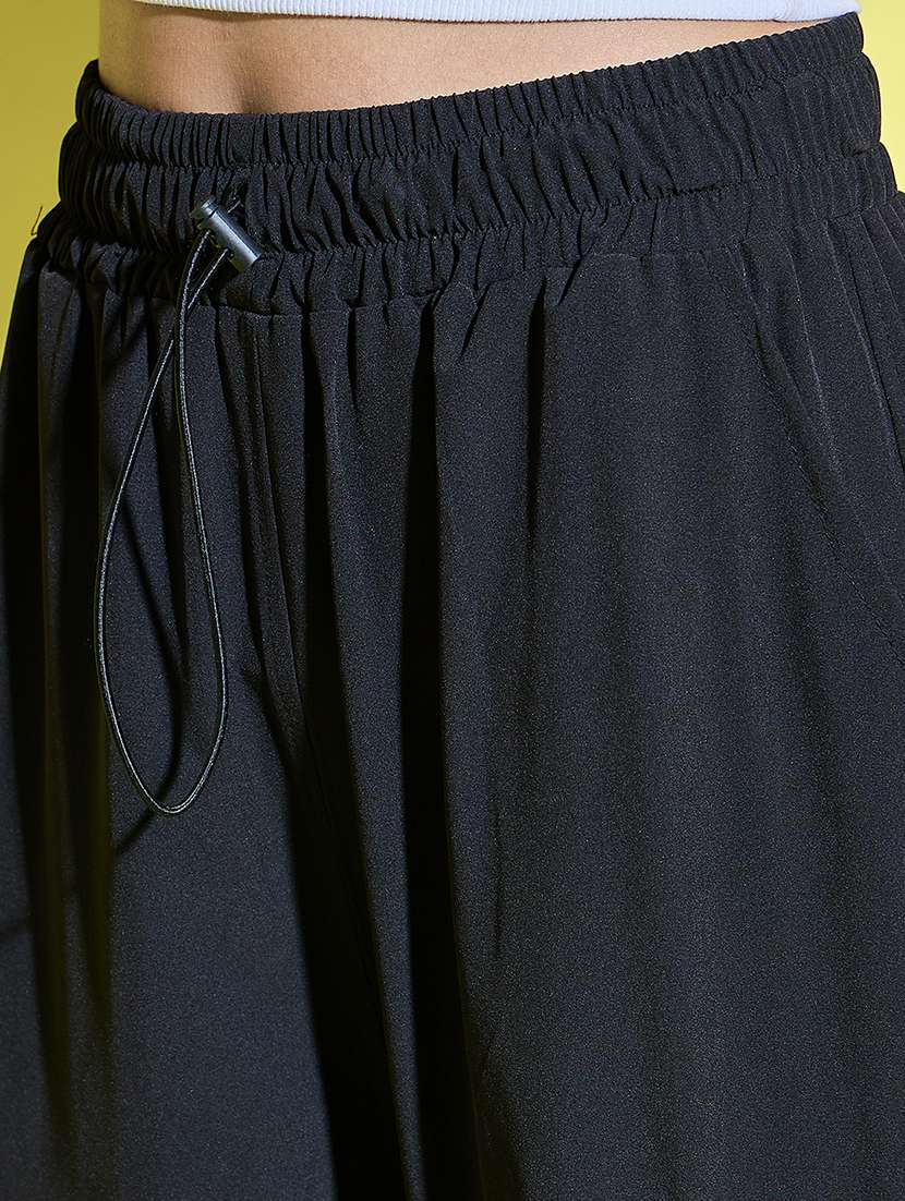 women pack of 2 solid high rise cargo - 22187197 -  Standard Image - 6