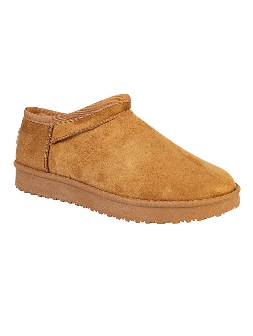 women solid slip on ankle boots - 22187259 -  Standard Image - 1