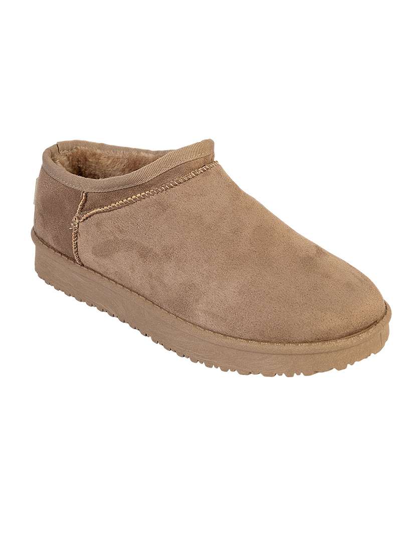 women solid slip on ankle boots - 22187260 -  Standard Image - 1