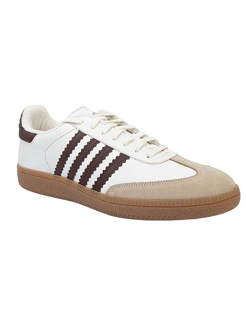men striped lace up sneaker - 22187280 -  Standard Image - 1