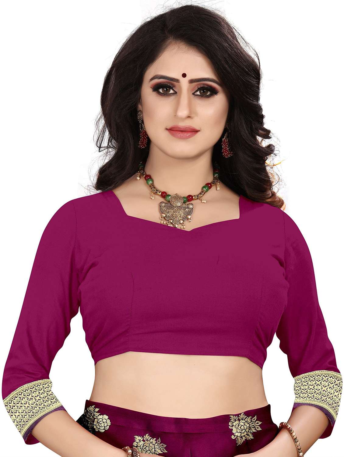 women self design kanjivaram saree with blouse - 22187585 -  Standard Image - 4