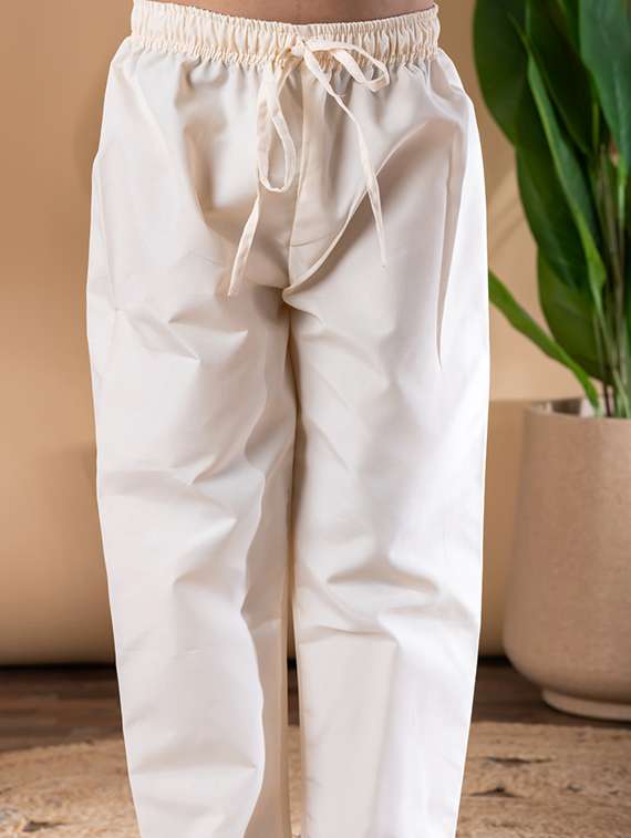 boys printed long sleeve kurta & pyjama set - 22187719 -  Standard Image - 4